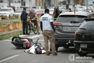 Acidentes no tr�nsito matam mais que crimes violentos em Mato Grosso