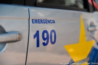 Embriagado, homem joga pedras no pai e espirra em PMs afirmando estar com coronav�rus