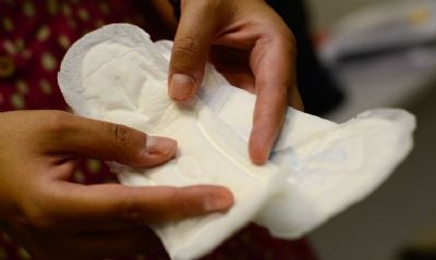 ​Governo lan�a programa de distribui��o gratuita de absorvente