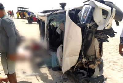Turista de Mato Grosso morre em acidente em duna no Cear�