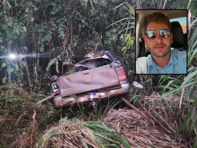 ​Empres�rio morre em grave acidente na zona rural de Col�der