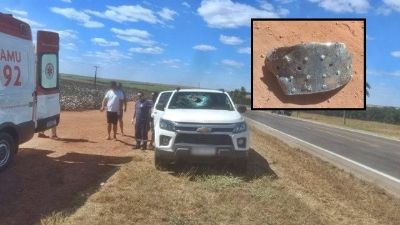 Menino de 8 anos morre ap�s ser atingido na cabe�a por pe�a de carreta enquanto viajava