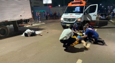 ​Motociclista perde controle ao passar por quebra-molas e morre