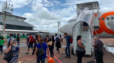 ​Aeroporto em Sinop tem mais de 25,8 mil passageiros em um m�s e aumento de 16%