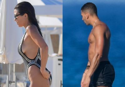 De mai� cavad�ssimo, Kourtney Kardashian curte viagem com namorado