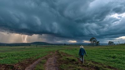 INMET emite alerta amarelo de tempestade em Presidente Prudente e Regi�o
