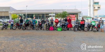 Entregadores de aplicativo de Cuiab� e VG aderem � greve nacional por melhores condi��es de trabalho