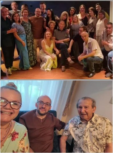 Eduardo Mahon reuniu muitos jornalistas, pol�ticos, amigos, na 1a FEIJONOFRE que celebrou a vida do Mestre do jornalismo Onofre Ribeiro