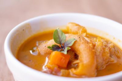Caldo de mocot� cremoso e saboroso