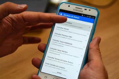 Mais de 20 servi�os de habilita��o e ve�culos s�o disponibilizados pelo Detran de forma online