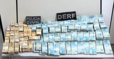 ​Pol�cia apreende R$ 1,3 milh�o com dono de distribuidora preso por recepta��o de cargas de cerveja roubadas