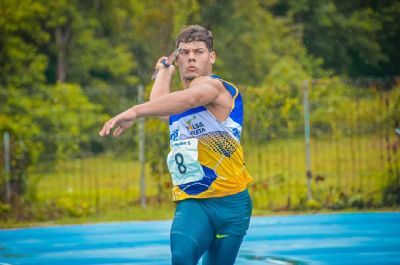 Atleta do programa Olimpus � campe�o no Sul-Americano de Atletismo Sub-20
