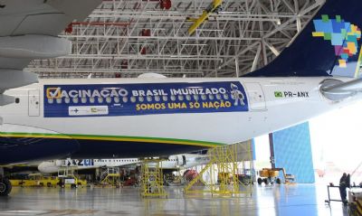 Avi�o que vai buscar vacinas na �ndia decola hoje do Recife