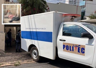 Homem tenta invadir com�rcio e morre esmagado por port�o