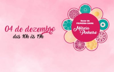 Bazar da primeira-dama leva roupas � popula��o a um pre�o simb�lico