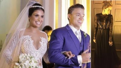 Ex-BBBs Ana Paula e dona Geralda v�o � casamento de Munik em Fortaleza