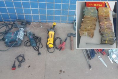 Pol�cia prende ladr�o e recupera R$ 144 mil levados do Bradesco
