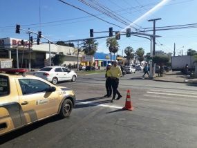 Semob inicia altera��o na Carmindo de Campos para melhorar fluxo do tr�nsito na regi�o