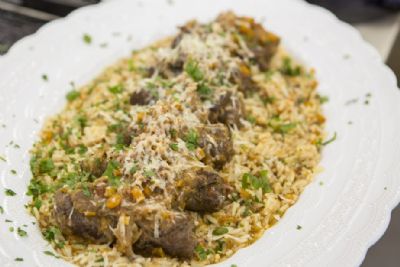 Bife � Rol� com Mortadela do Chef Ravioli