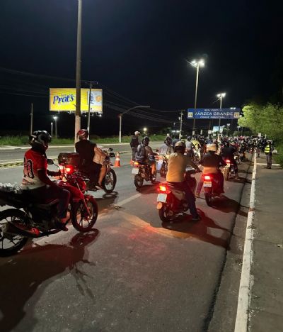 ​Abordagens da Lei Seca na ponte S�rgio Motta apreendem 82 motocicletas por irregularidades