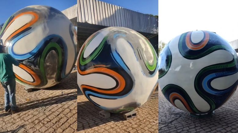 Brazuca � entregue completamente revitalizada e em novo local