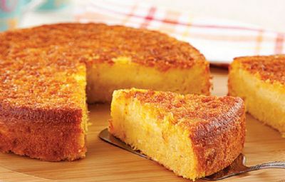 Delicioso bolo de mandioca cremoso super f�cil de fazer