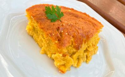 Bolo de Pamonha de Liquidificador
