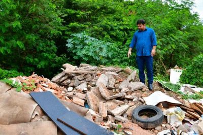 Limpurb far� opera��o de limpeza para eliminar bols�o de lixo em avenida de Cuiab�