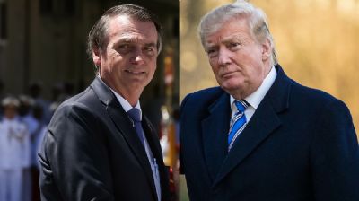 No 3� dia da visita aos EUA, Bolsonaro ser� recebido por Trump na Casa Branca