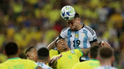 ​Brasil perde para Argentina por 1 a 0