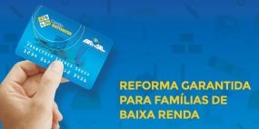 Prefeito adere ao programa Cart�o Reforma e mais de 100 fam�lias ser�o beneficiadas na primeira entrega