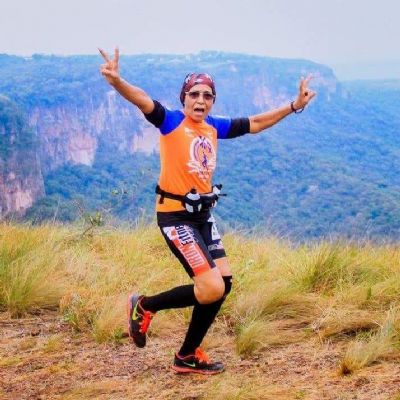 Correr n�o tem idade, aos 64 anos Raimunda inspira muitas pessoas com o esporte e o alto astral