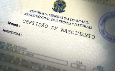 Novo modelo de certid�o de nascimento permite inclus�o de nome de padrasto