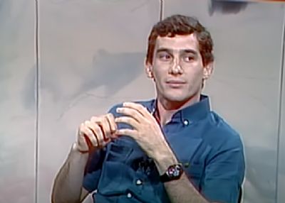 TV Cultura homenageia Ayrton Senna e reapresenta Roda Viva com o piloto nesta quarta-feira (1/5)