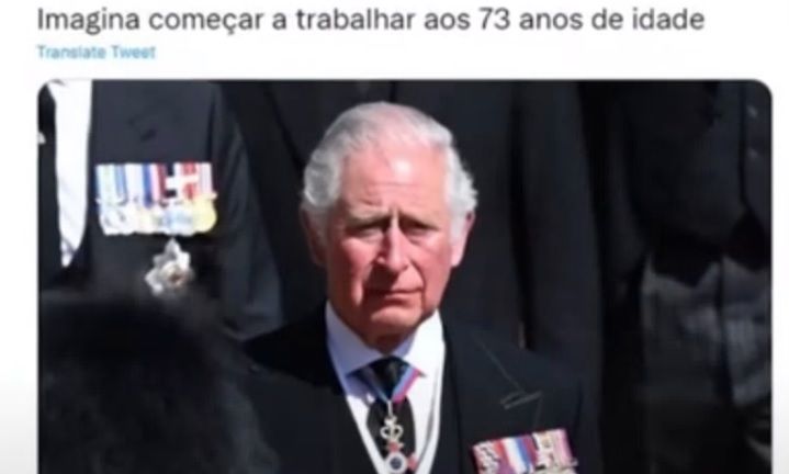Charles III rende memes ap�s se tornar o monarca mais velho a iniciar um reinado