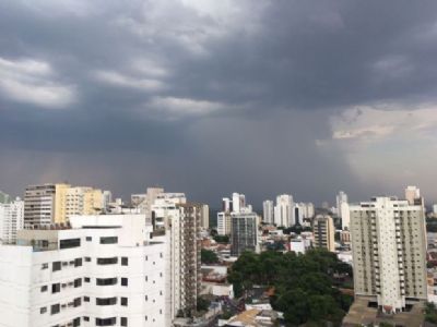 Chuva deve continuar at� o fim da semana em Cuiab� e Chapada ter� m�nima de 17�C