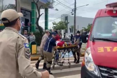 Ciclista � atropelada por Secret�ria de Sa�de de Sinop