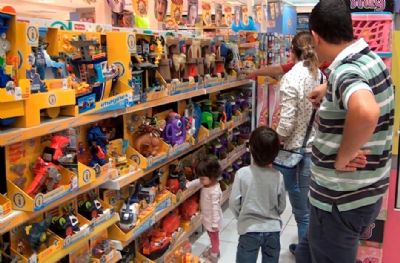 Proje��o da CDL Cuiab� para o Dia das Crian�as � de incremento de aproximadamente 4,5% nas vendas este ano