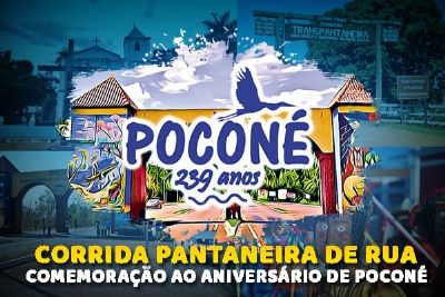 Corrida de rua e show com Guilherme e Santiago s�o umas das atra��es do anivers�rio de Pocon�
