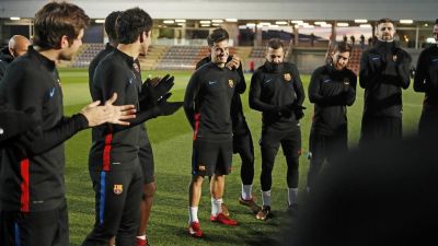 Chegou o dia? Mais caro da hist�ria do Bar�a, Coutinho pode estrear nesta quinta