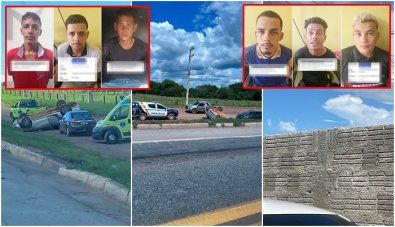 ​Pol�cia prende criminosos em fuga e recupera nove ve�culos furtados de concession�ria em MT