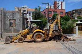 Prefeitura segue com as obras do PAC Cidades Hist�ricas na Escadaria do Beco Alto