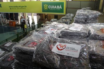 Aquece Cuiab� encerra com recorde de arrecada��o de cobertores em seu 2� ano