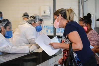 Centro de Triagem de Cuiab� atendeu 35 mil pessoas, 18% delas tinham Covid-19