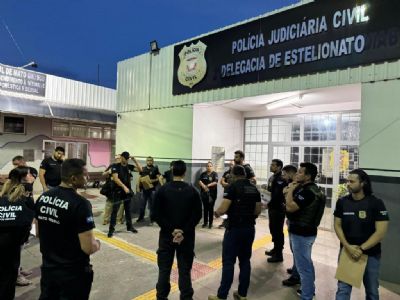 ​Opera��o mira criminosos em Cuiab�, VG e Jangada que aplicaram golpe do �falso perfil�