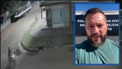​Delegado e pr�-candidato a prefeito sofre atentado a tiros
