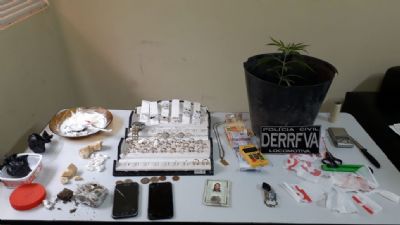 Traficante � preso durante investiga��o de roubo a concession�ria na Capital
