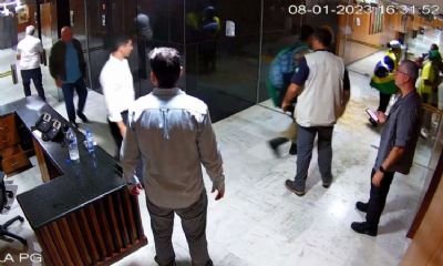 Gabinete de Seguran�a entrega ao STF imagens do 8 de janeiro no Planalto