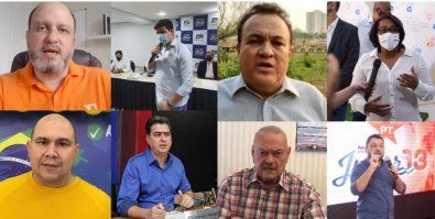 Oito candidatos iniciam campanha em Cuiab�