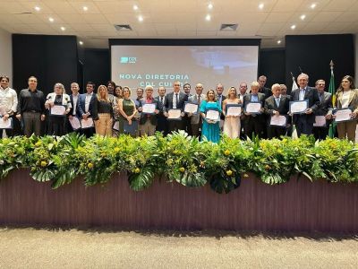 ​Junior Macagnam e diretoria tomam posse na condu��o da CDL Cuiab�